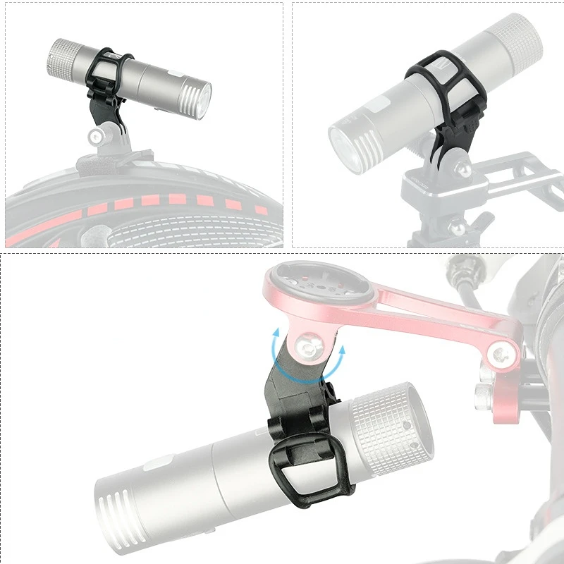 Bicycle Board Mounting Bracket Bicycle Stand Bike Light Mount Holder