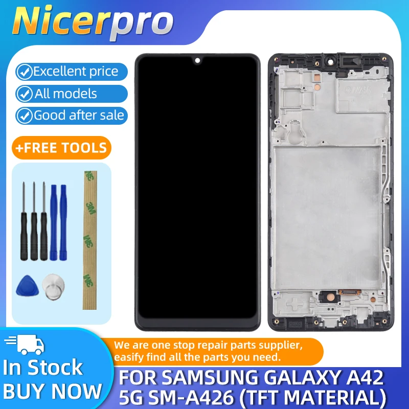 tft lcd fingerprint on display in stock
