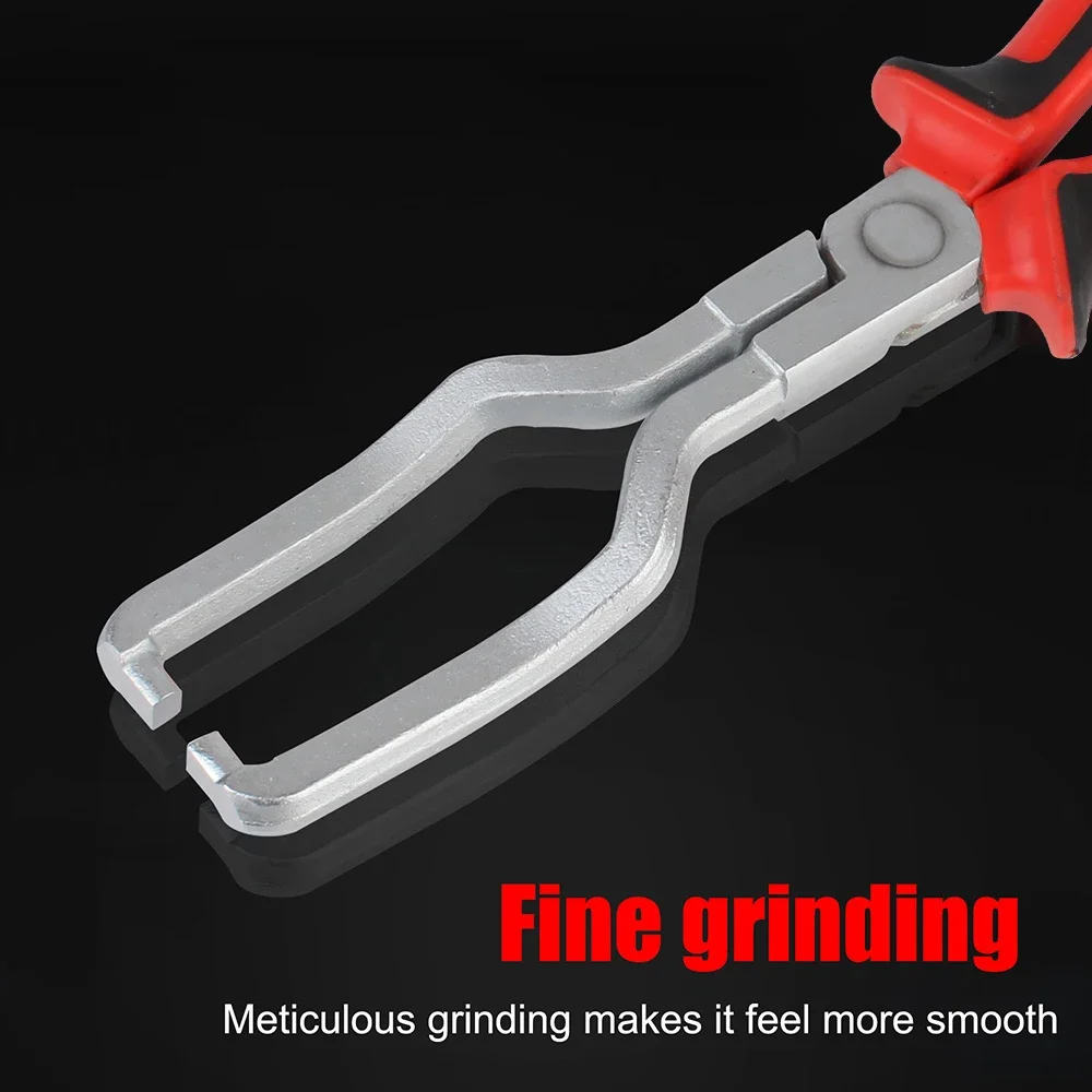 Fuel Line Pliers Filter Hose Release Disconnect Fuel Line Pliers Car Repair Tool Steel Special Petrol Clamp Gasoline Pipe Joint Fittings Calipers