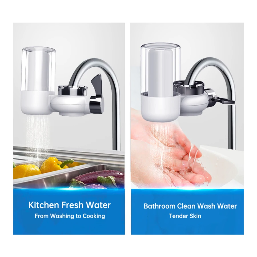 Water Filter for Sink Faucet Mount Zero Filtration System Tap Chlorine & Bad Taste 1 Pur Water Filter
