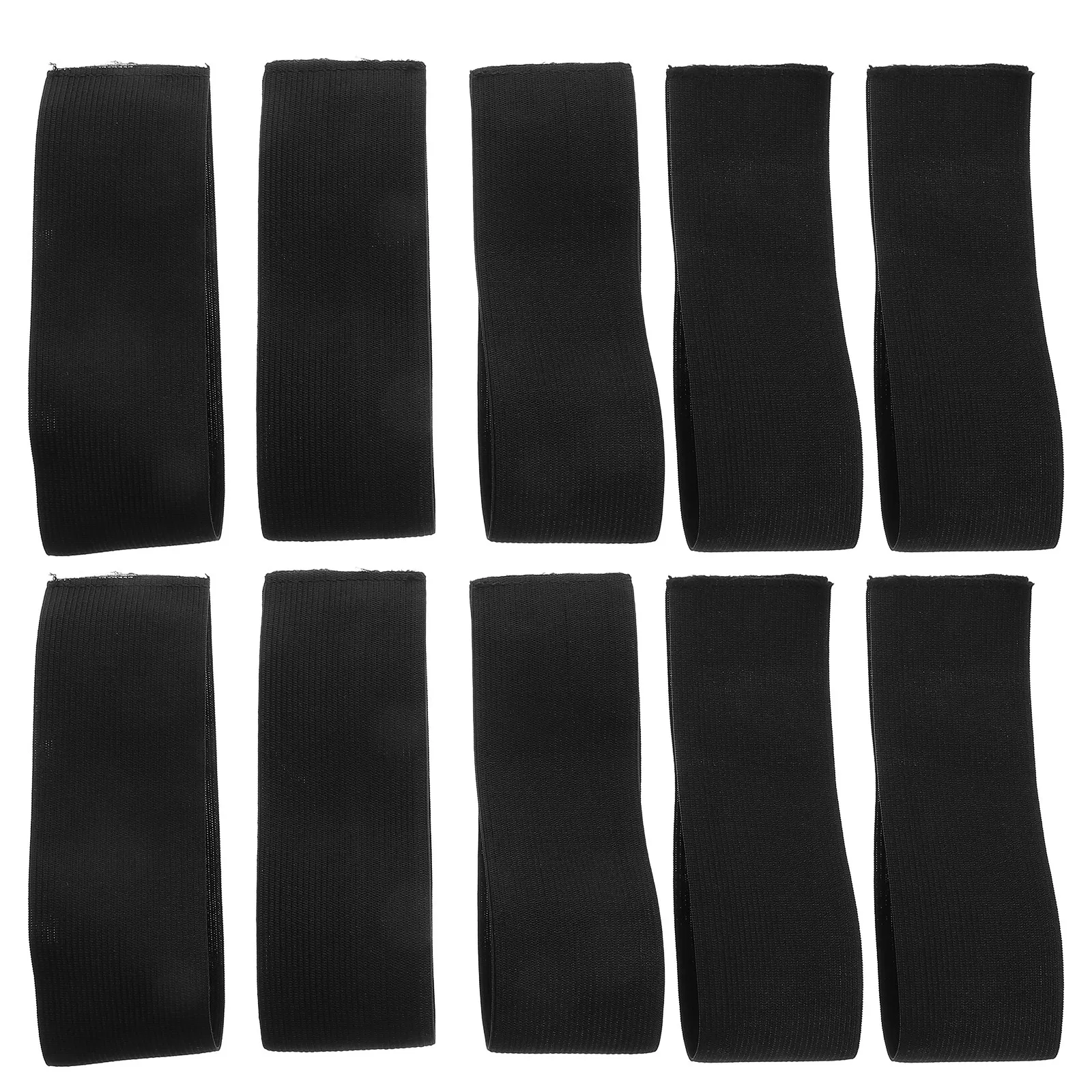 15Pcs 블랙 메모리얼 암밴드 탄성 트윌 장례식 추모 밴드 존경 추모 행사용 장례 액세서리