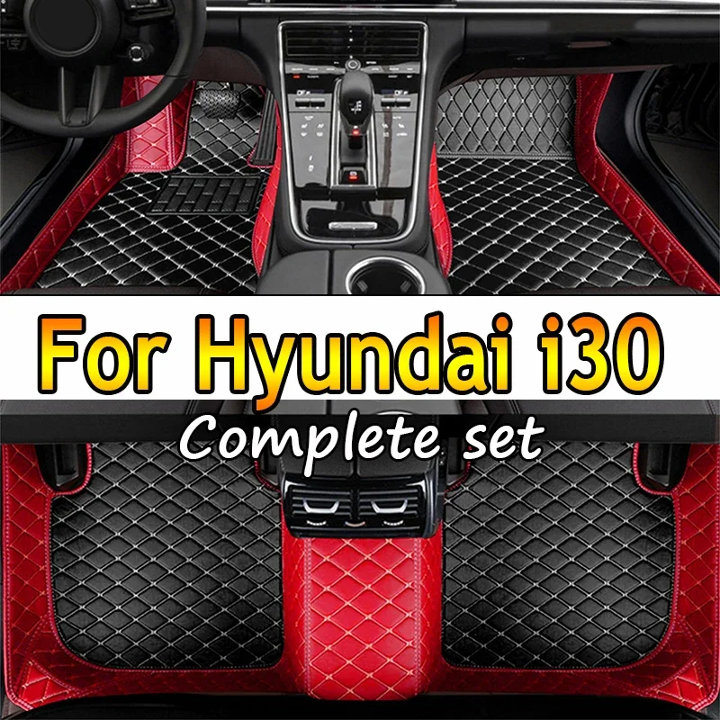 

Car Floor Mats For Hyundai i30 Elantra Touring FD 2007-2010 Anti Dirt Protective Pad Carpets Leather Mat Rugs Car Accessories