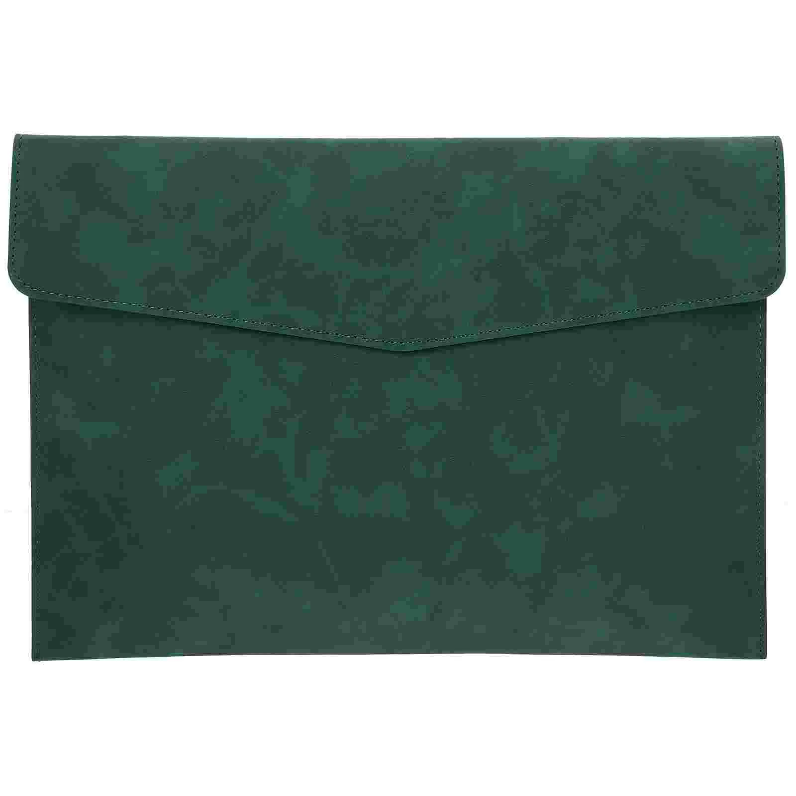 

А4 сумка для хранения документов, портфель (зеленый), искусственный держатель, Сумка для документов, контейнер для чеков