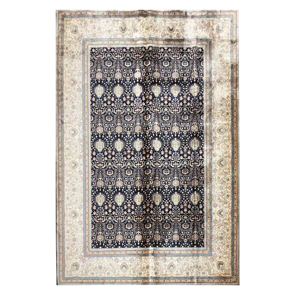 

Oriental Carpet All Hand Knotted Silk Rug Home Decation Rugs Size 5.5'X8'