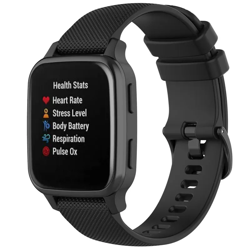 Versatile 20mm Silicone Watchband - Premium Replacement Wristband Strap