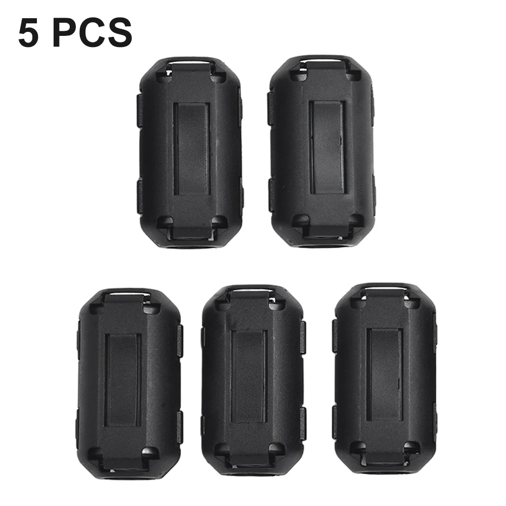 

5 Different Sizes Of Ferrite Bead Clip Choke EMI RFI Noise Filter Clip For Extra Compatibility And Improved Signal Quality