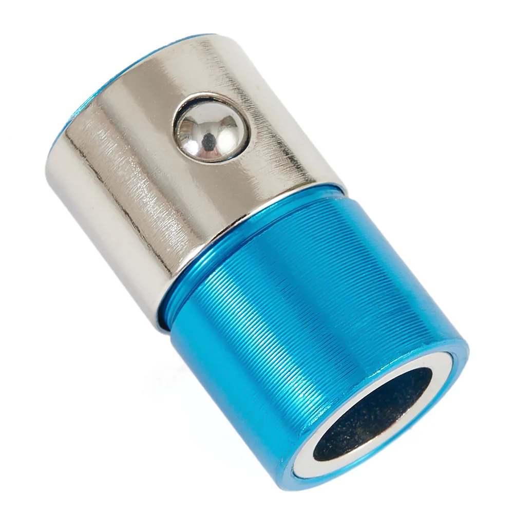 

1pc Magnetic Ring Metal Screwdriver Bit Magnetic Ring For 6.35mm Shank Anti-Corrosion Drill Bit Hand Tool Magnetic Powerful Ring