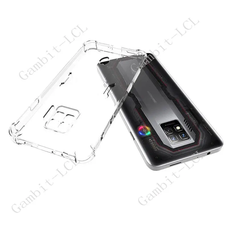 Clear Transparent Anti-Falling Soft TPU Phone Case Protector