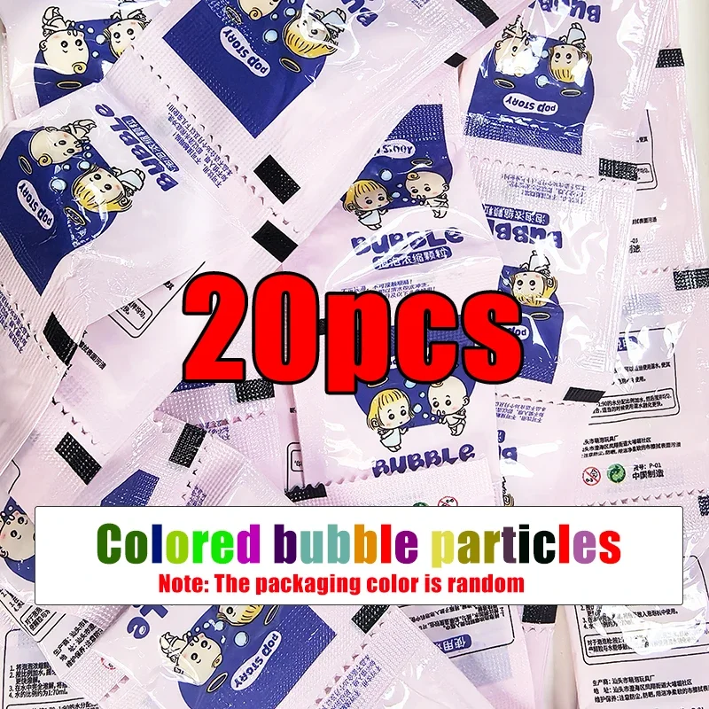 Colorful Bubble Concentrate Granules - 10 to 40 Pack