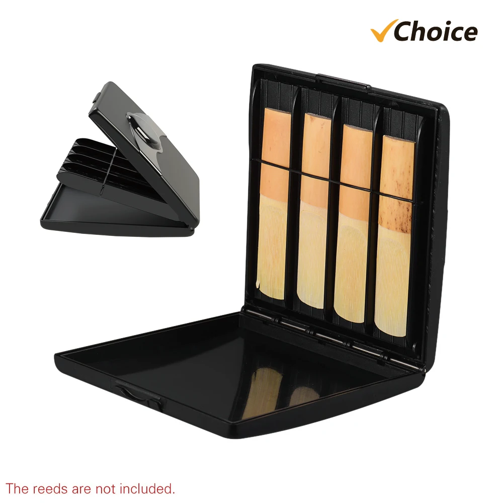 Saxophone Sax Clarinet Reeds Case Holder Box 8pcs Capacity saxophone accessories clarinet accessories reed storage case