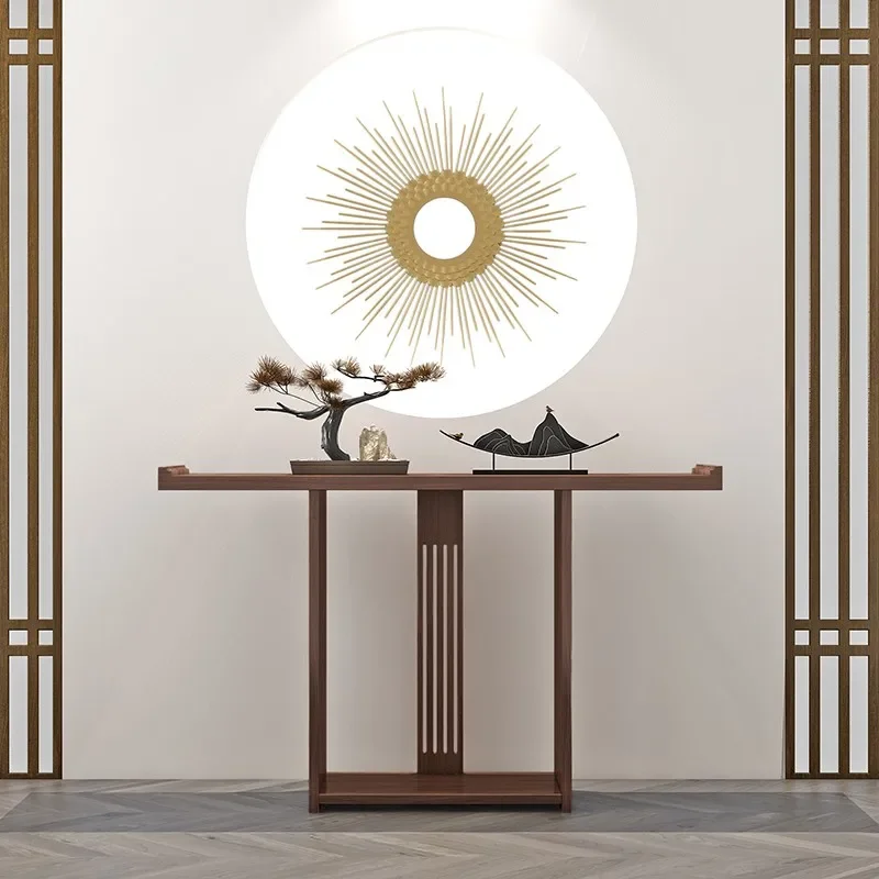 Hotel Console Living Room Table Wood Chinese Classic Vintage Table Hall Narrow Tavolo Soggiorno Furniture Entrance Hall
