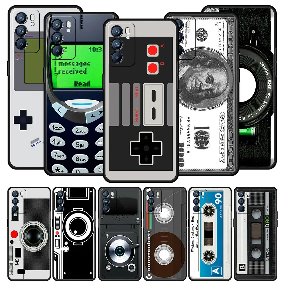 Retro Cassette Camera Design Phone Case