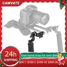 

CAMVATE Sponge Handle With M6 Rosette Mount Connection & 15mm Single Rod Clamp For DSLR Camera Shoulder Mount Rig Support System