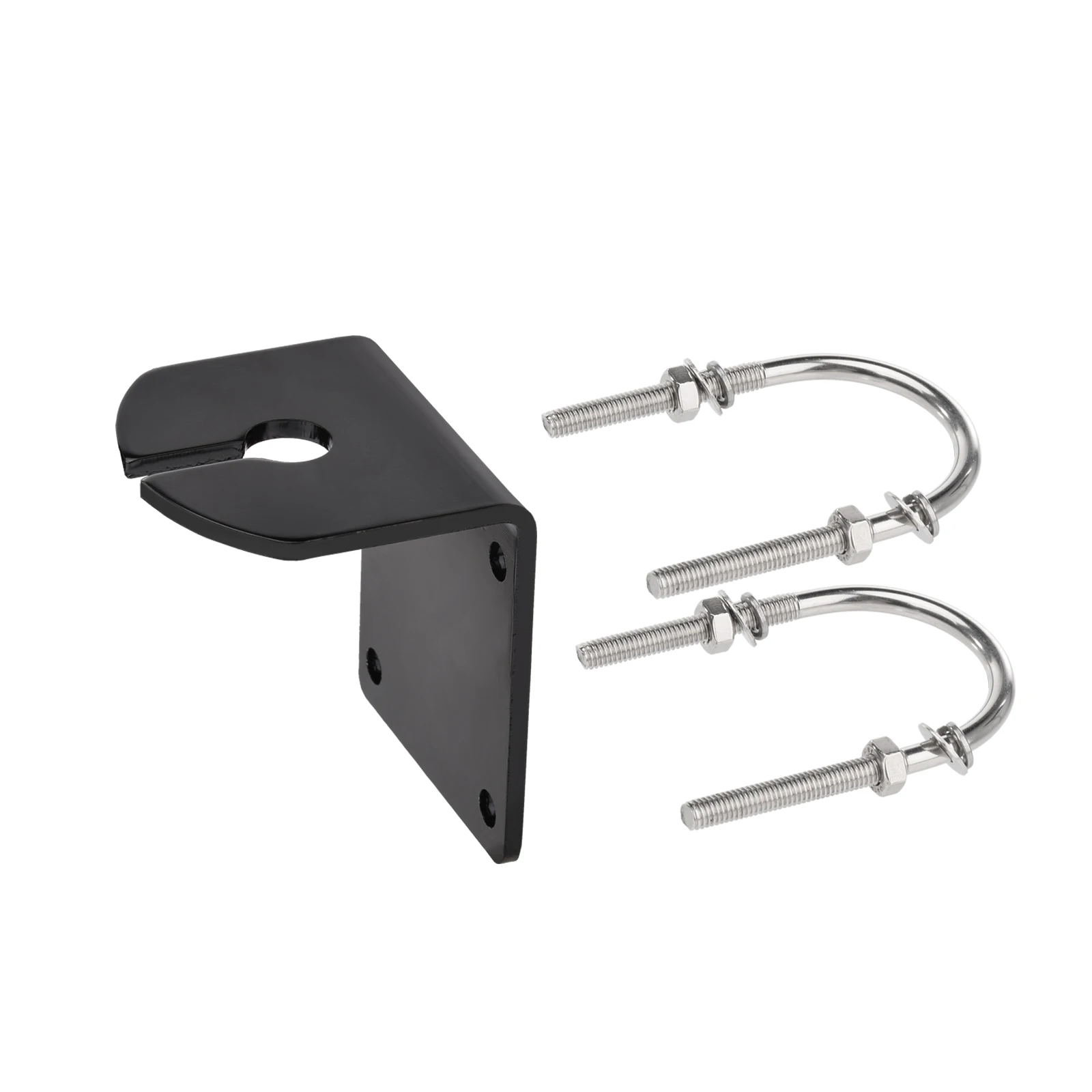 Heavy Duty Steel Spring Mount with L Bracket for CB Ham Radio Antennas
