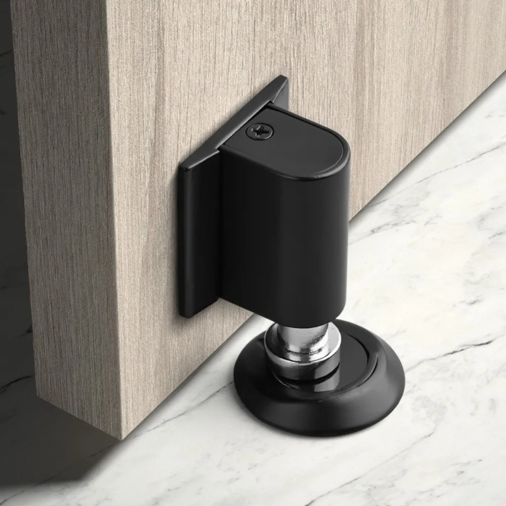 Self-Adhesive Magnetic Door Stopper Heavy Duty Space Saving Door Buffer Strong Hold Anti-Collision Door Catch Office Use