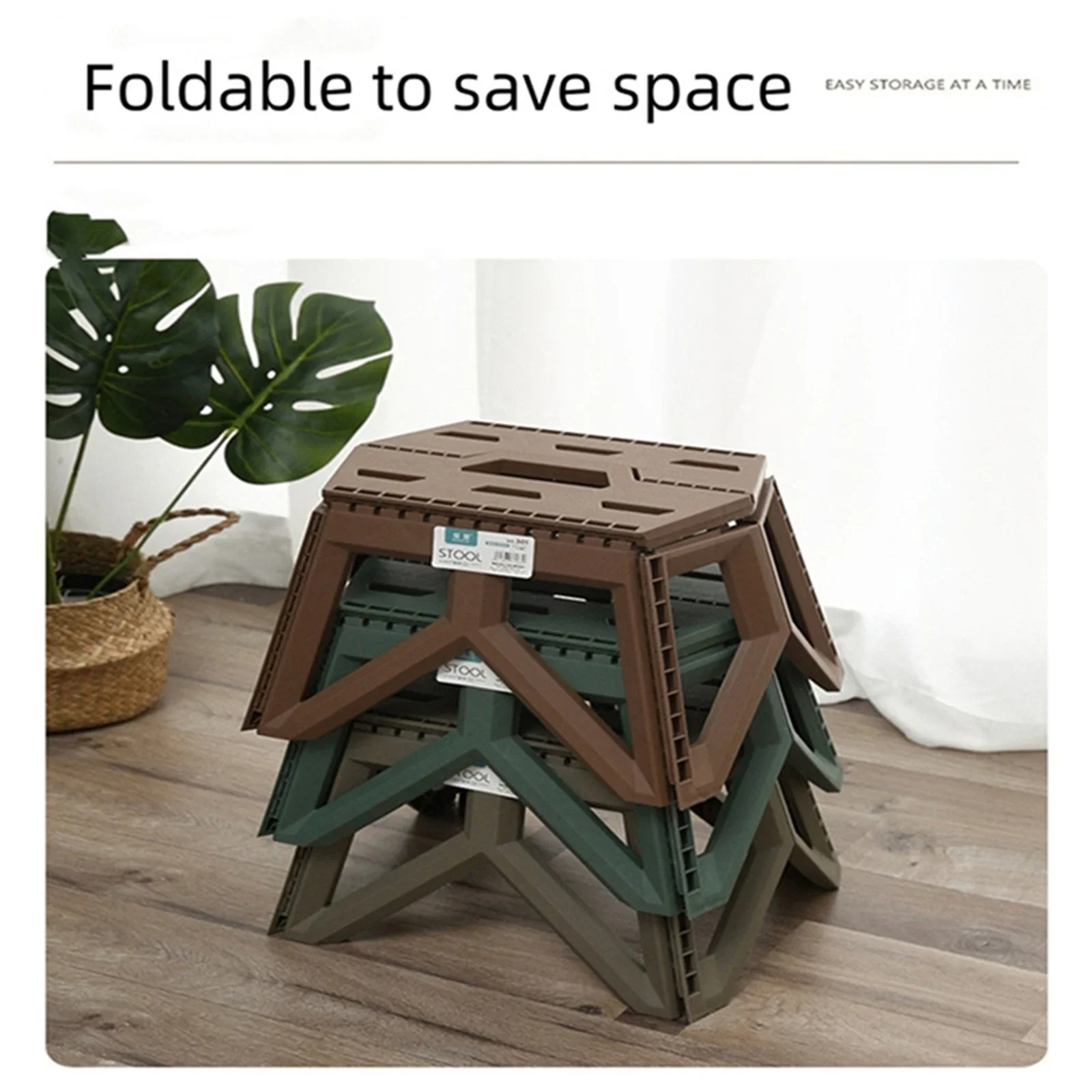 Outdoor Small Stool Portable Folding Stool High Load Bearing Durable Small Chair Fishing Beach Camping folding stool