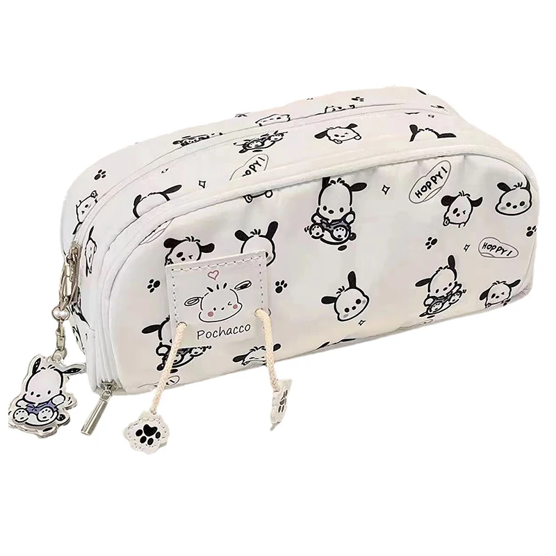 Large Capacity Multifunctional Cartoon Pencil cases Cute Pochacco Kt Cat Printed Pattern Pencil Box School Supplies Gifts