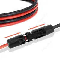 สายต่อพลังงานแสงอาทิตย์ชุดอะแดปเตอร์แผงพลังงานแสงอาทิตย์ชุดเครื่องมือหญิงและชายชุดเครื่องมือสําหรับอินเวอร์เตอร์ Combiner กล่องอินเวอร์เตอร์ 4