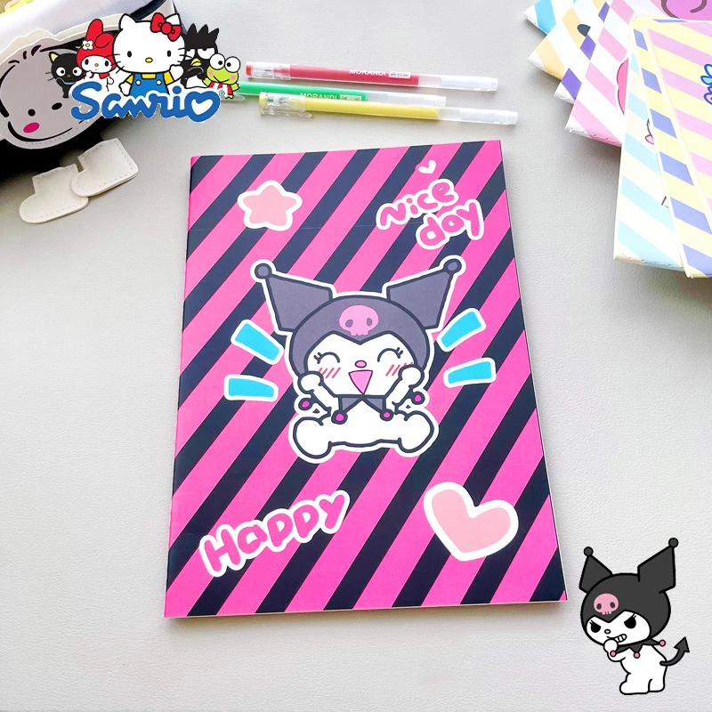 DIY Kuromi Notebook/ How to Make Kuromi Sanrio Notebook/ School