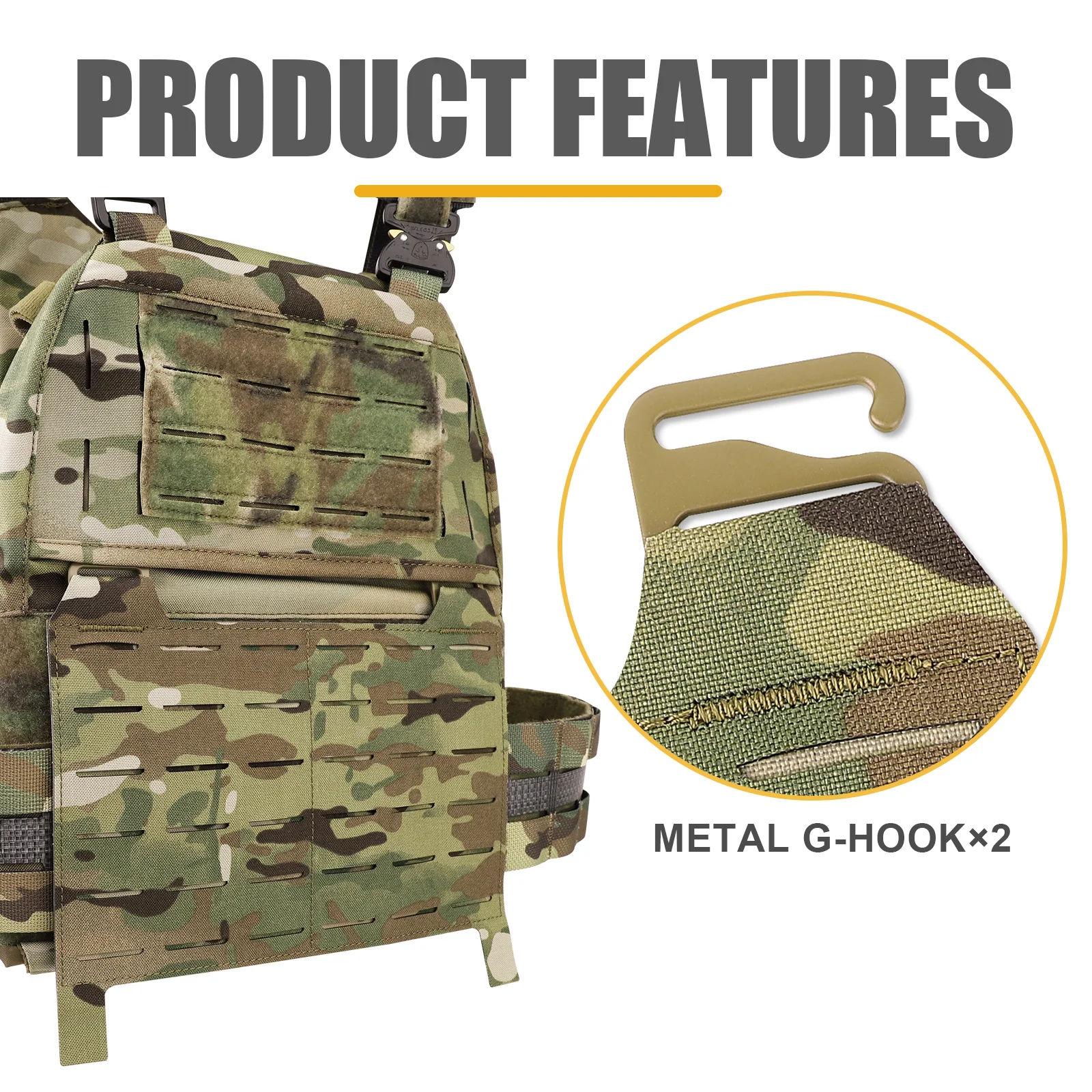 krydex tactical MOLLE front panel krydex tactical MOLLE front panel