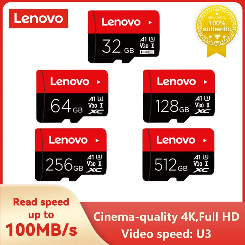 Lenovo - 3枚セット Lenovo MicroSD 512G Switch対応 512 GB micro-SD card LENOVO FREE SHIPPING ULTRA-SPEED | eBay