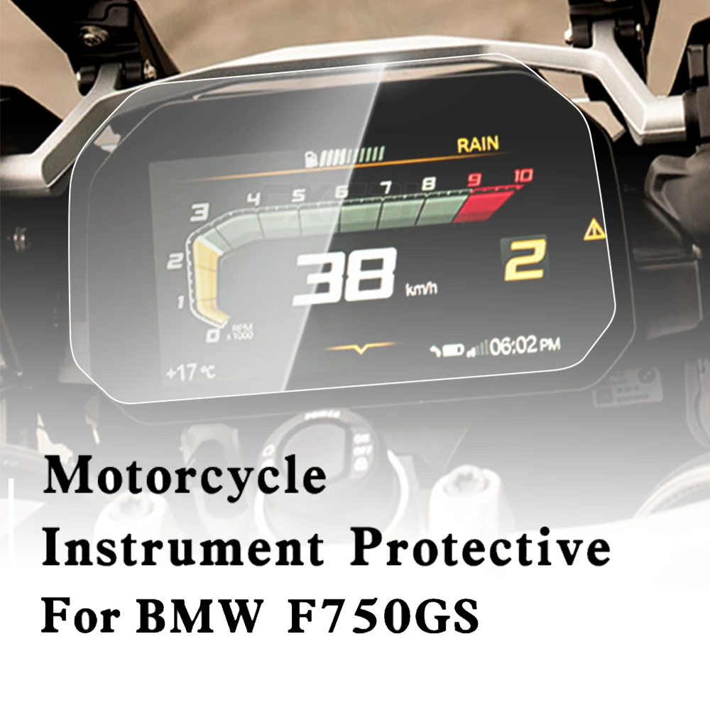 

Motorcycle Scratch Cluster Screen Protection Film Protector For BMW F750GS F850GS R1200GS R1250GS 2018 2019