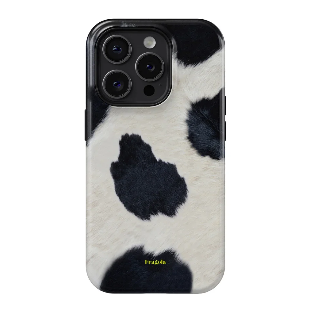 Luxury Vintage Animal Print Double-Layer Phone Case Back Cover