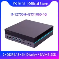 Yohirs Powerful Gaming Mini PC I9 12900H I7 12700H NVIDIA GTX1060 4G Thunderbolt4 Micro Desktop Computer Windows11 NUC 5G WIFI 2