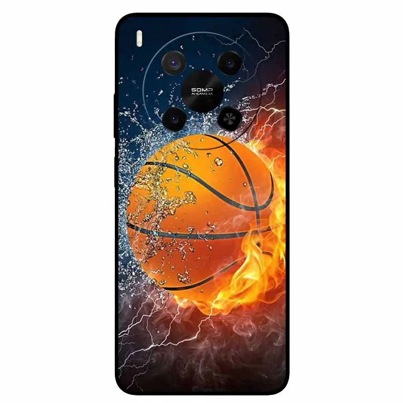Lion Cat Black Soft Silicone Fashion Phone Case - Protective TPU Coque