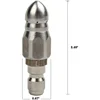 Pressure Washer Sewer Jetter Nozzle with Stainless Steel, Durable Design Sewer Jet Nozzle,1/4Inch Quickly Connector 4