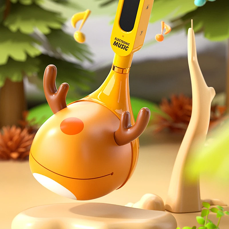 Otamatone Synthesizer 1Pc Japanese Electronic Musical Instrument for Children Tomatone Synthesizer Electric Tadpole Kawaii Kid Kalimba Piano otamatone synthesizer