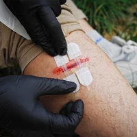 RHINO RESCUE Zip Stitch 6 шт., полоски для закрытия ран без шва для устройства для ухода за резаком, клейкие бинты