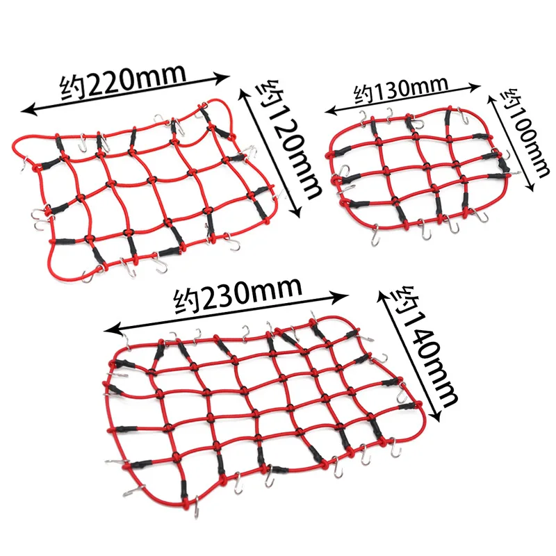 Durable Roof Rack Luggage Net for RC Crawlers – Accessory and Parts