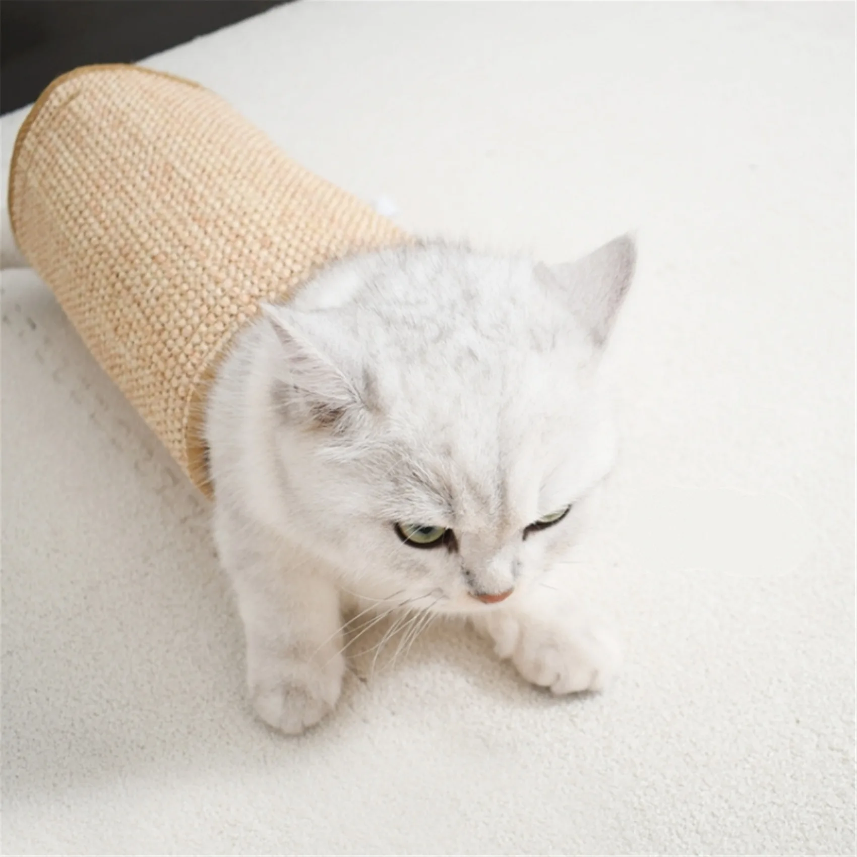 Title 13, Pet Cat Scratching Board Natural Sisal Cat Scra...