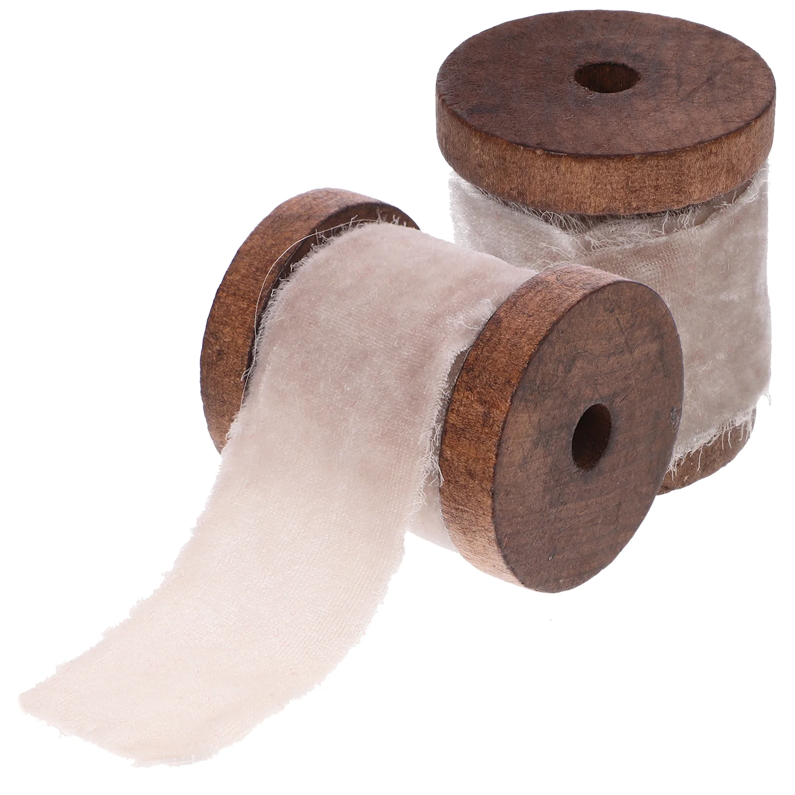 

2 Rolls Gift Ribbon Decorations Polyester Ribbon Decors Multi-use Colorful Ribbons Packing Ribbons