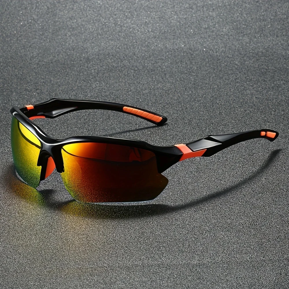 COOLMEN 안티 UV HD 편광 선글라스 보트 타기, 낚시, 사이클링에 이상적, 눈부심 감소 및 유해한 광선 차단 8827