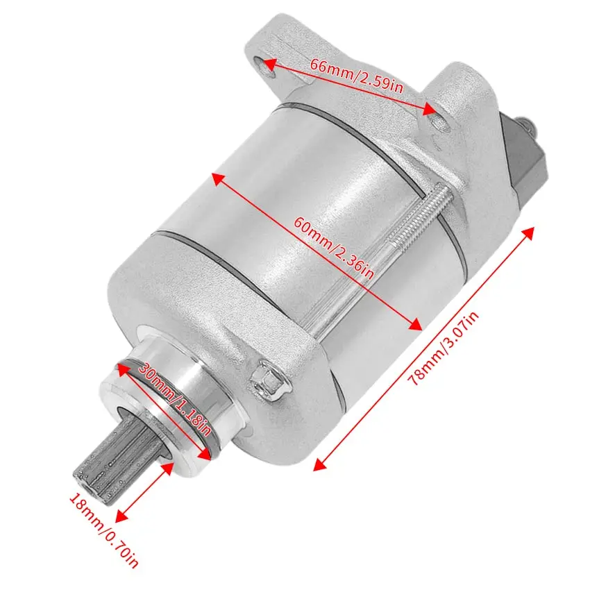 Motorcycle Starter Motor for OEM：31200-MKE-A71 for Honda CRF450 CRF450R-Honda CRF450 CRF450RX -