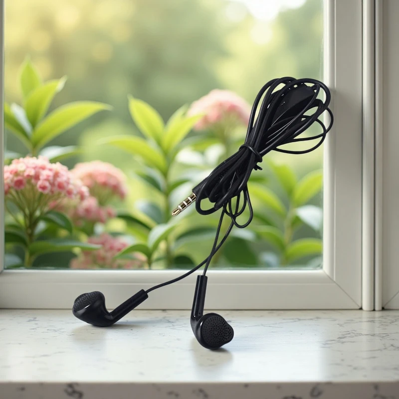 Universal 3.5MM In-Ear Wired Earphones with Mic