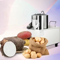 Commercial Potato Peeling Machine 150-220 kg/h Popular Sweet Potato Peeler Potato Cleaning Machine. 1
