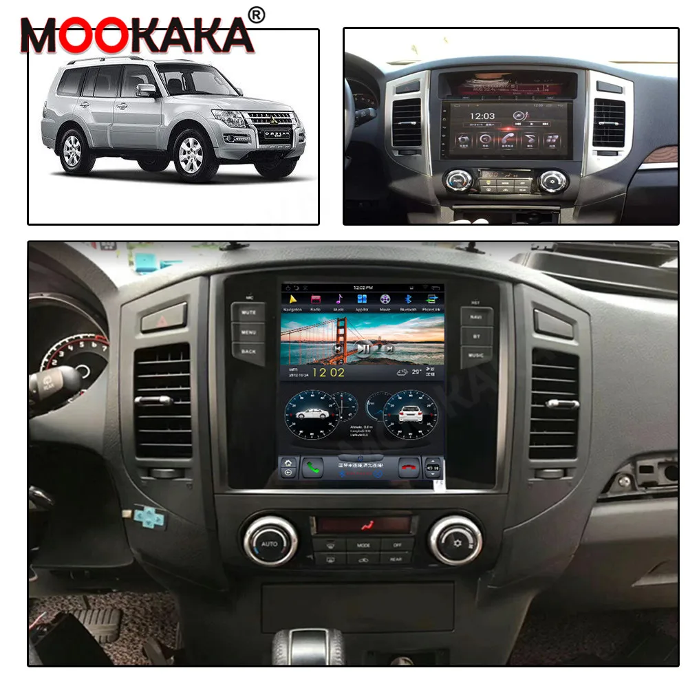 

For Mitsubishi Pajero V97 V93 Shogun Montero 2006 Android 11 Car Multimedia Player Auto Radio GPS Audio Stereo
