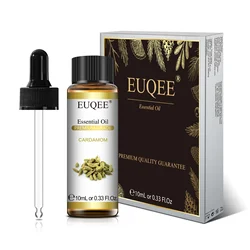 Palo Santo Natural Essential Oil Blend with Glass Dropper - Aromatic Botanical Collection - 10ml (Cardamom)