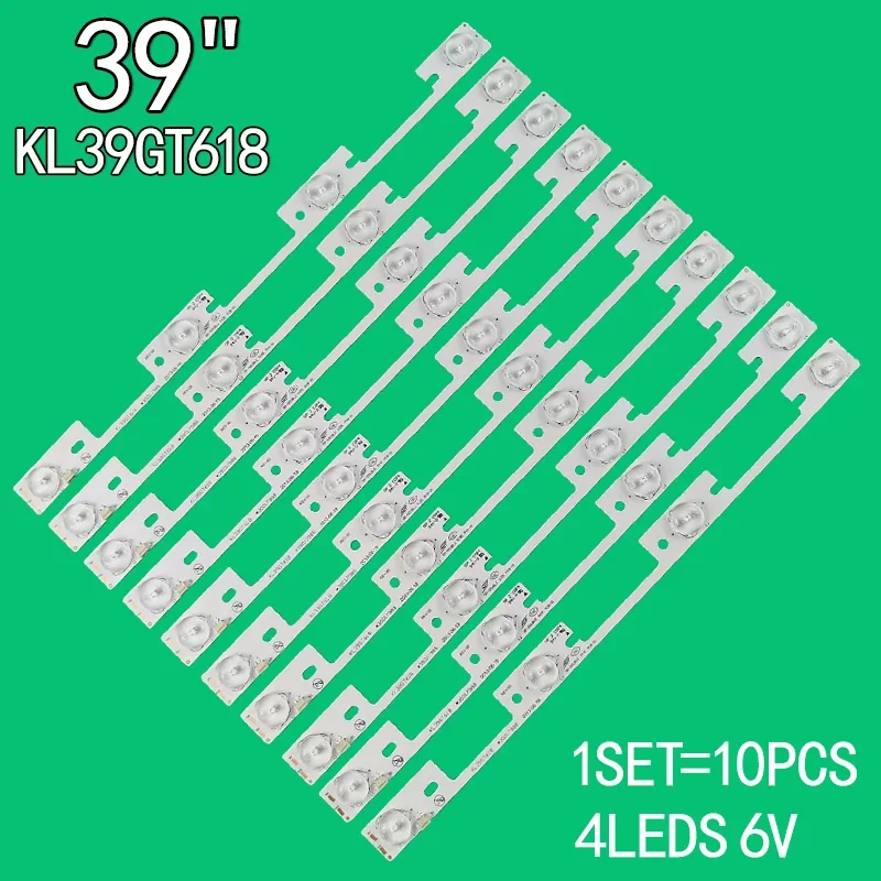 10PCS LED Backlight Strip For KDL39SS662U 35018339  35018340 35019864 40L2400 40L540040 40L2400U new 30 pieces 4 leds 6v led strips working for tv kdl39ss662u 35018339 kdl40ss662u 35019864 327mm