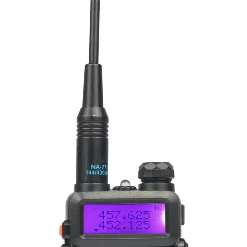 walkie talkie antenna 1/2PCS Walkie Talkie Antenna Quansheng UV-K5 NA-771 SMA-F UHF VHF 136~174 Mhz 400~470Mhz Two Way Raido Talki Walki For UV-5R