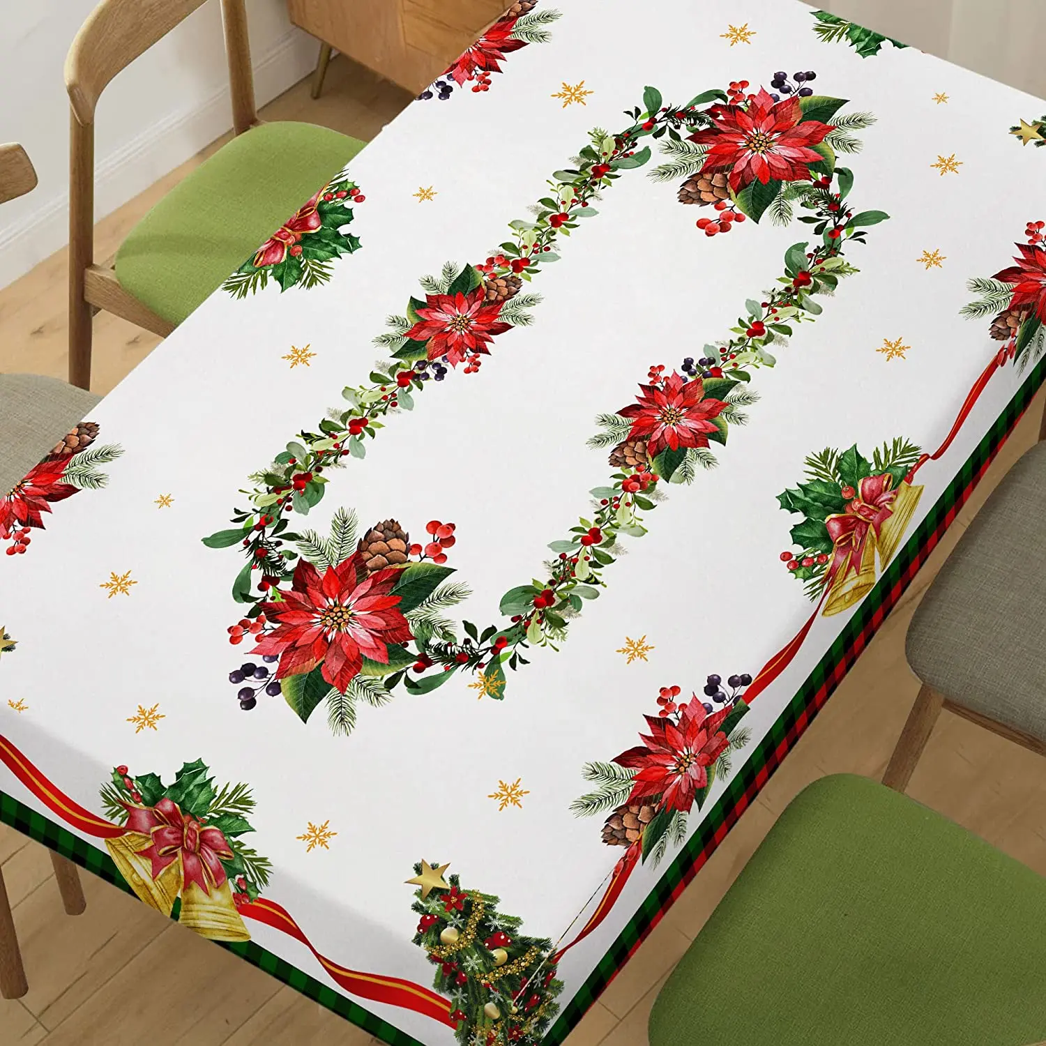 Rectangular Christmas Tablecloths 70x70 Square Tablecloth Christmas