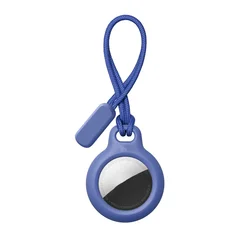 Protective Anti-Scratch Airtag Keychain Cover with Anti-Lost Features (Blue1)