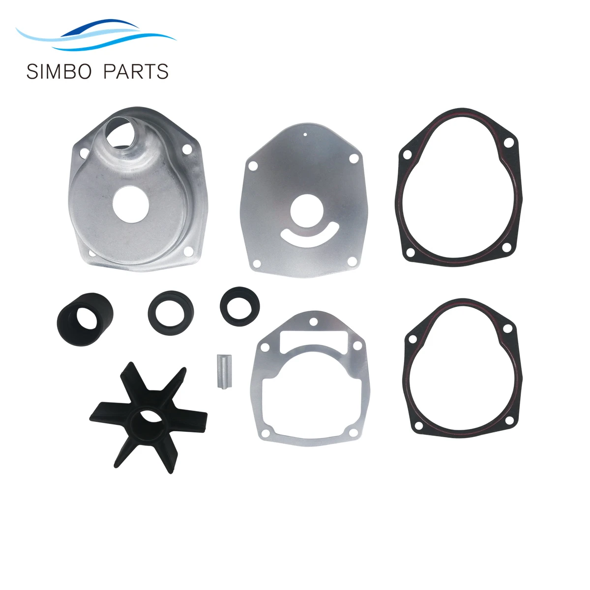 Water Pump Impeller Kit For Mercury Outboard 65 150 HP 8M0061040