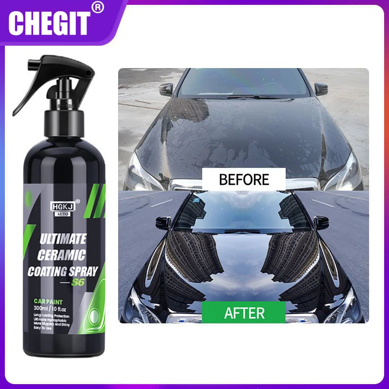 CHEGIT S6 Ultimate Ceramic Coating Spray Hydrophobic High Gloss