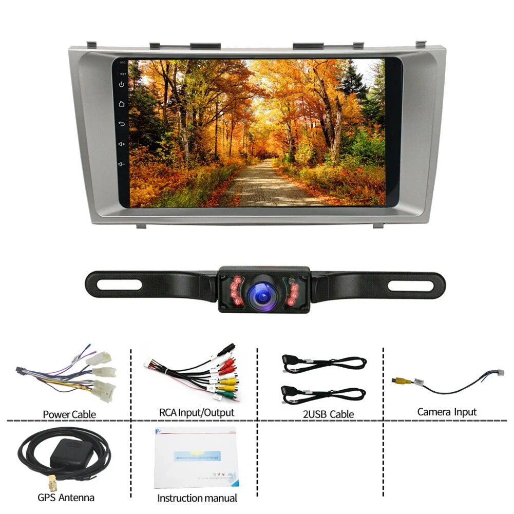 Android 13 Car Navigation Player for Toyota Camry 9 Inch GPS