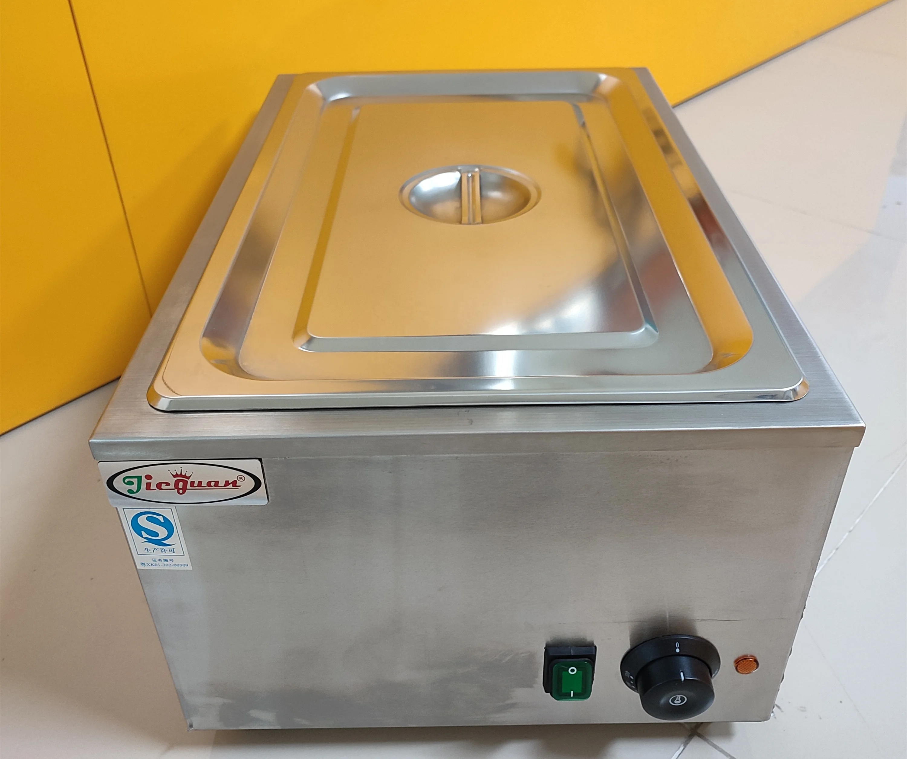 1/1 GN Flat Bottomed Pot Restaurant Equipment EH-1A Electric Desktop Soup and Food Heater