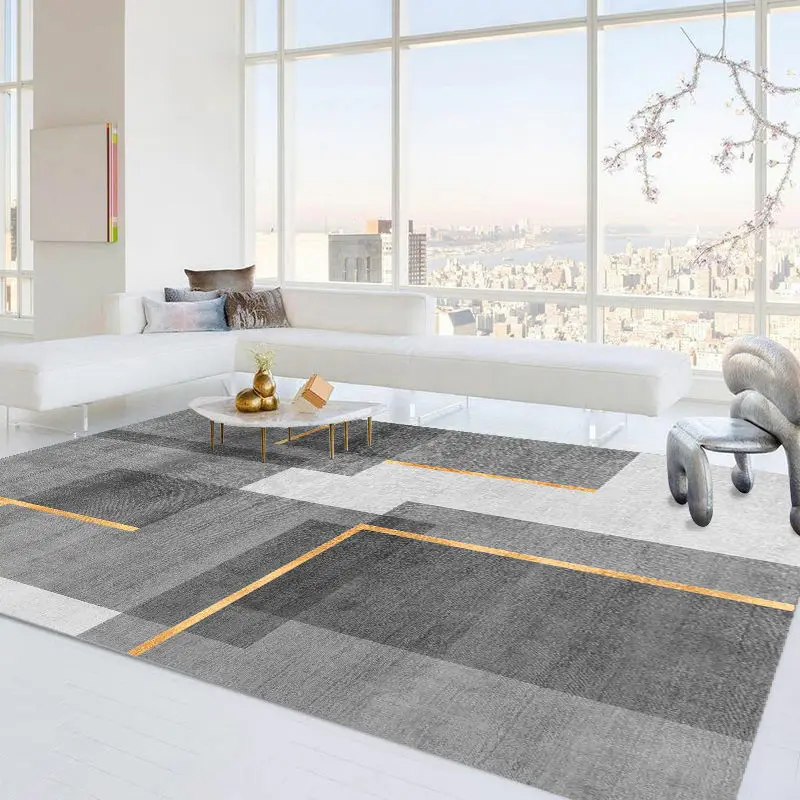 

Modern Minimalist Rugs for Bedroom High Quality Living Room Decoration Carpet Lounge Rug Hotel Large Area Carpets Non-slip Mat